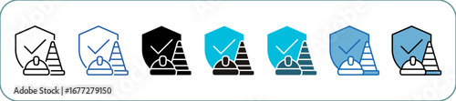 Safety Icon Pack Multistyle Editable Stroke