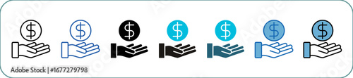 Prosperity Icon Pack Multistyle Editable Stroke
