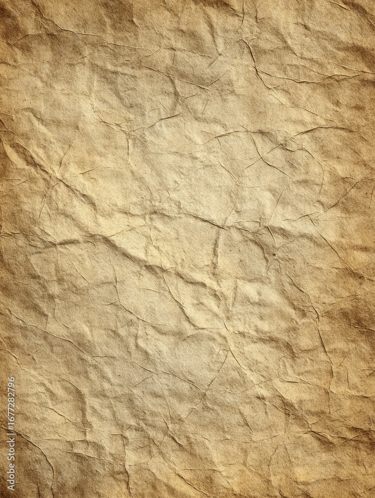Fototapeta premium distressed parchment paper texture featuring vintage style for design work background