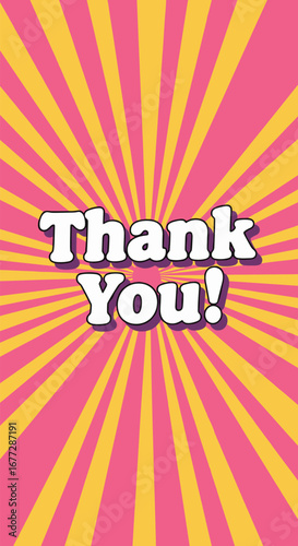 Thank you for your patronage appreciation message for customers and supporters