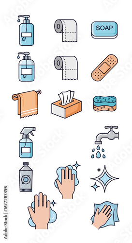 Hygiene essentials for a clean and healthy lifestyle and environment