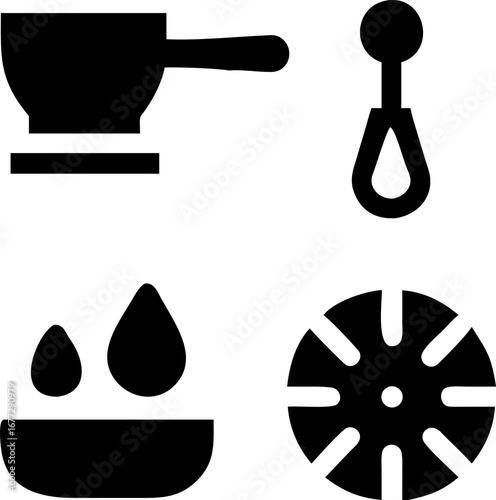 Kitchen Icon Set