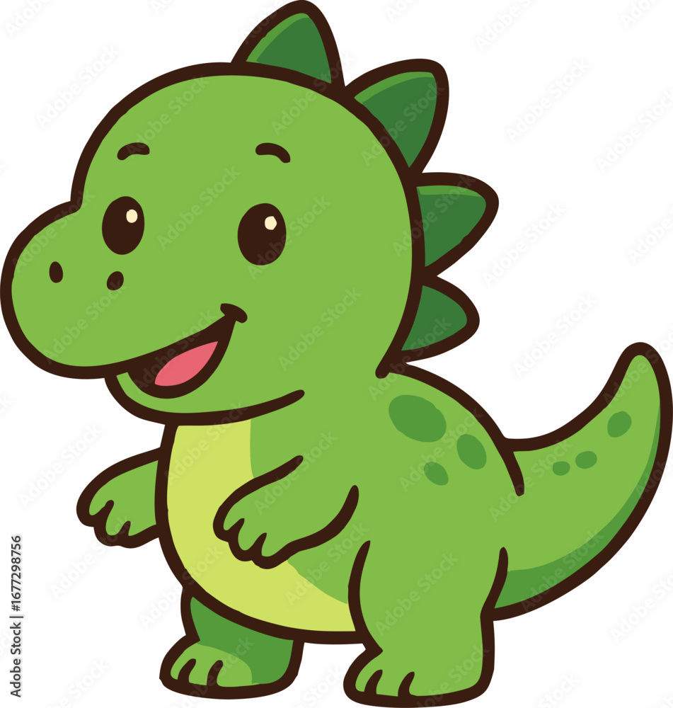 Obraz premium Cute Dino