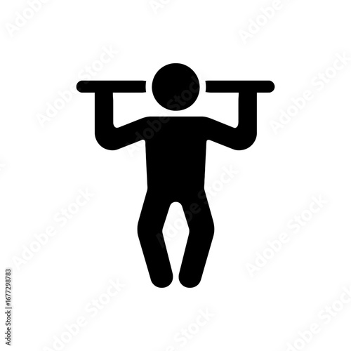 Pull-Up Exercise Icon