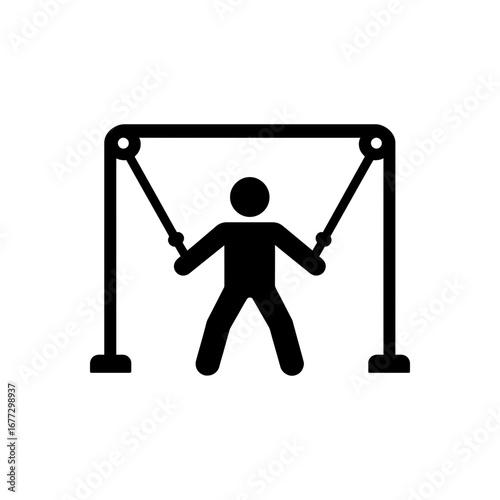 Cable Crossover Exercise Icon