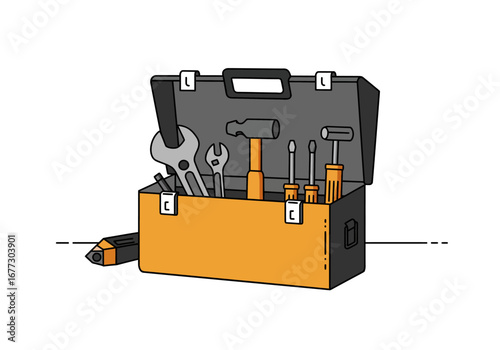 Essential Tools in a Well-Organized Toolbox.