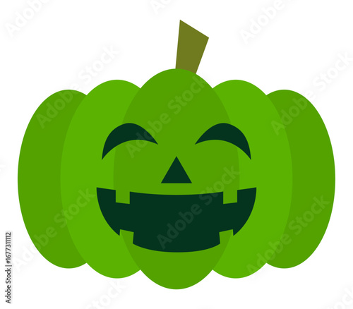可愛いハロウィンのカボチャのイラスト アイコン イラスト シンプル ベクター素材