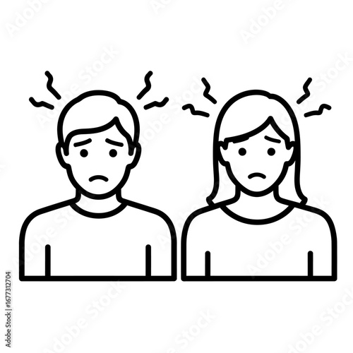 Understanding Stress and Anxiety A Visual Representation of Overwhelmed Individuals