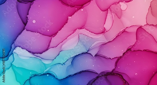 Fondo de tinta de alcohol colorido de fondo abstracto