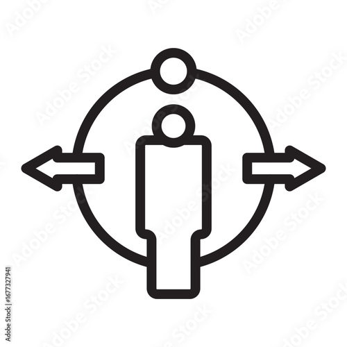 Deployment Vector Line Icon Design