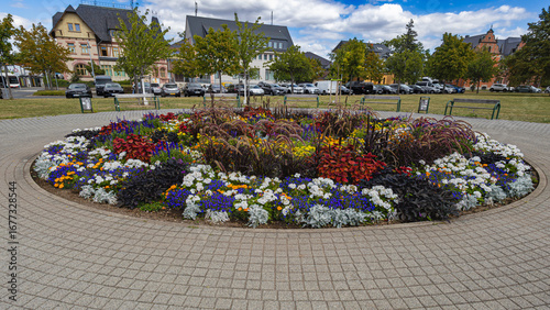 The large flower clock in Wernigerode