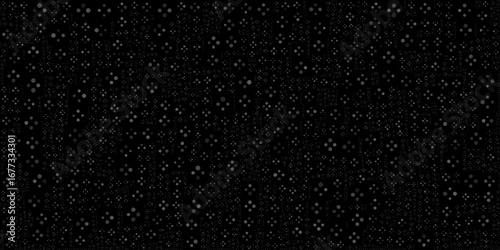 Monochrome dark geometric grid background Modern dark black abstract noise texture