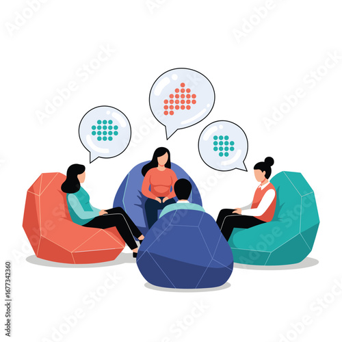 Understanding group dynamics and effective communication in collaborative work environments