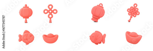 Colorful silicone charm shapes suitable for crafts and decorations displayed on a white background