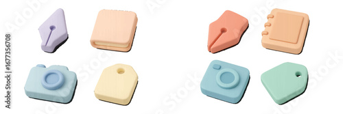 Colorful silicone shapes designed for creative play and educational activities encouraging fine motor skills and imagination development