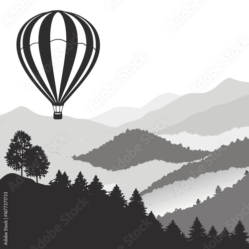 hot air balloon