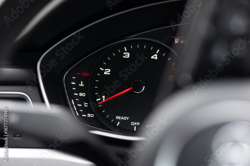 speedometer odometer car interior lights fuel gauge 