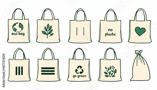 Embrace sustainable living with stylish eco-friendly tote bags promoting a greener planet