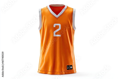 Orange basketball jersey (2)