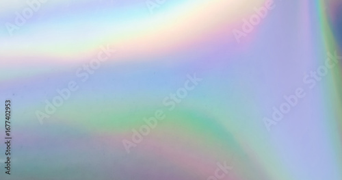 Holographic rainbow foil iridescent texture abstract hologram background