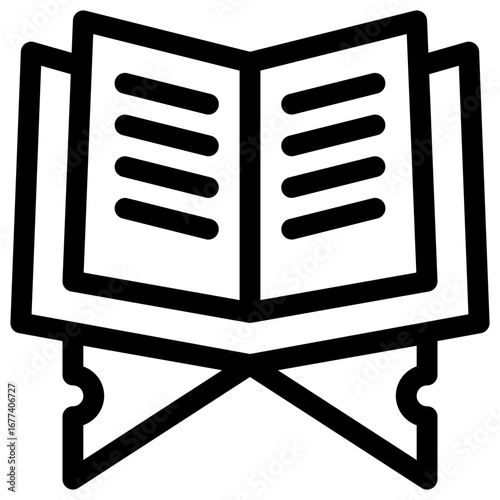 quran holy book icon