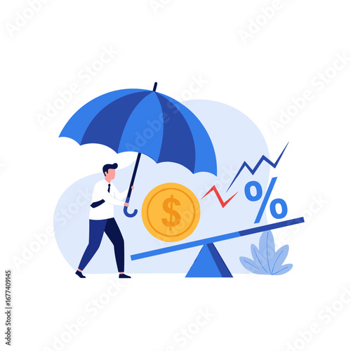 Financial security through careful investment planning and risk management strategies for long term growth