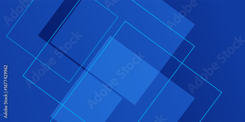 Abstract blue background. Geometric triangle background texture