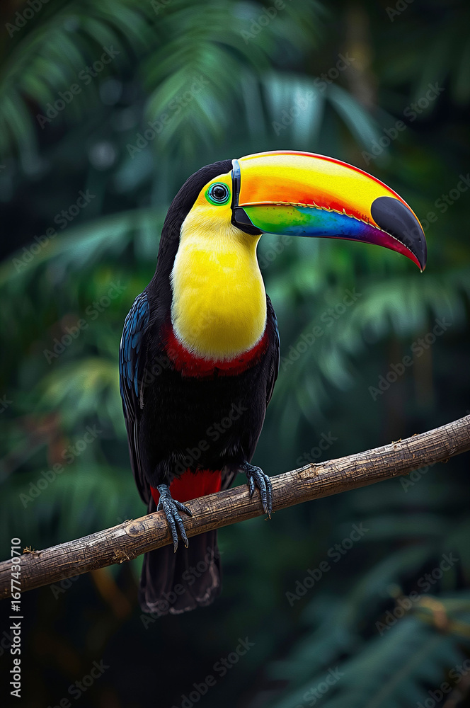 Obraz premium toucan in the jungle