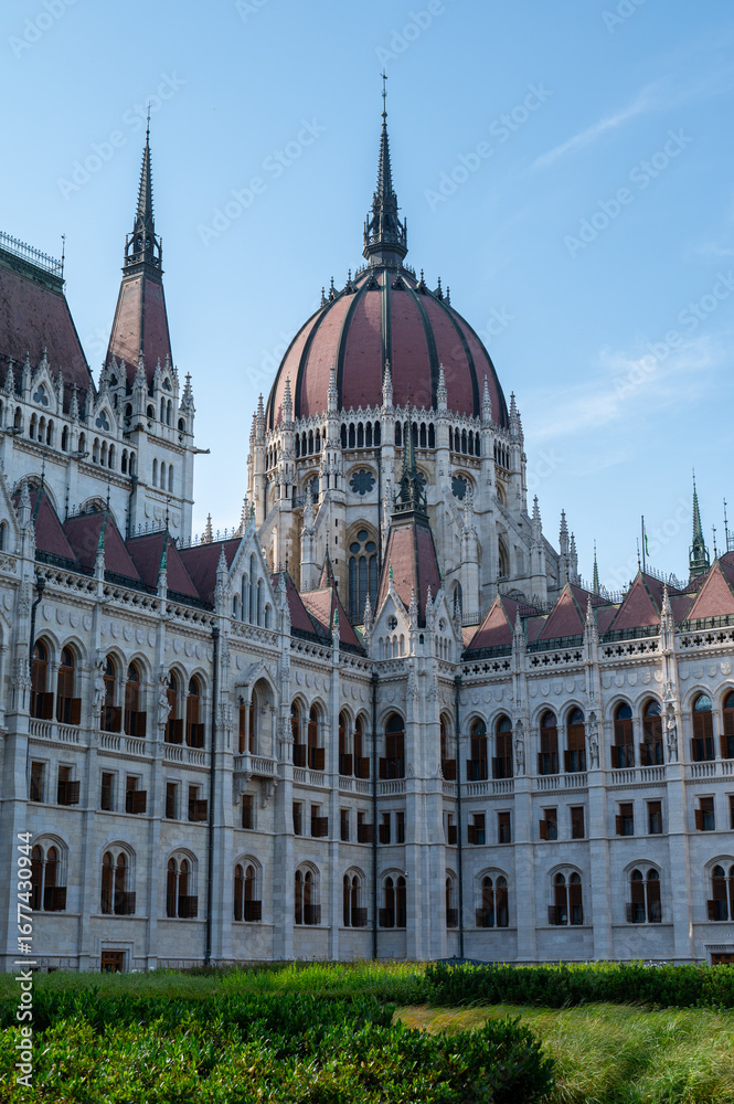 Fototapeta premium The Hungarian Parliament Building in Budapest