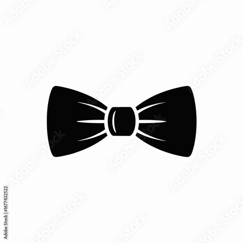 black bow tie