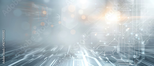 High tech futuristic electronic circuit system graphic wallpaper background