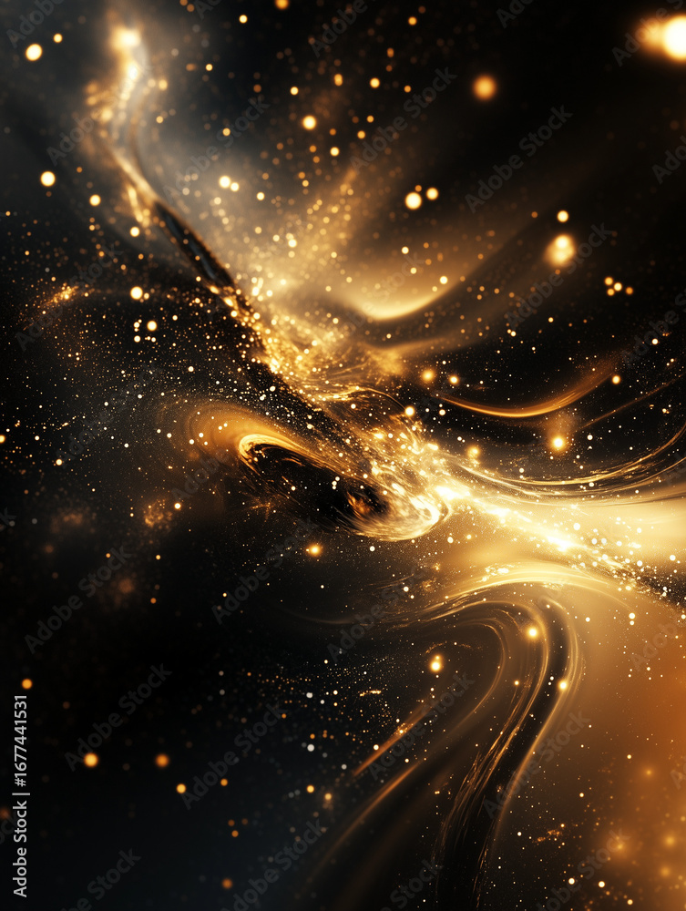 Obraz premium Gold Motive