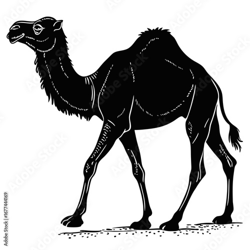 camel in desert
