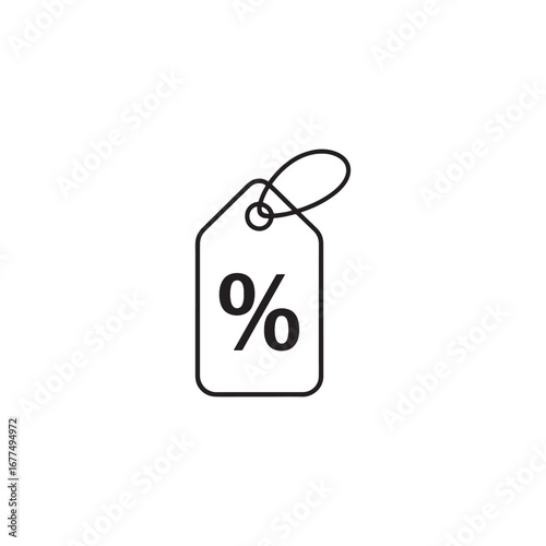 Discount Tag Percent Icon