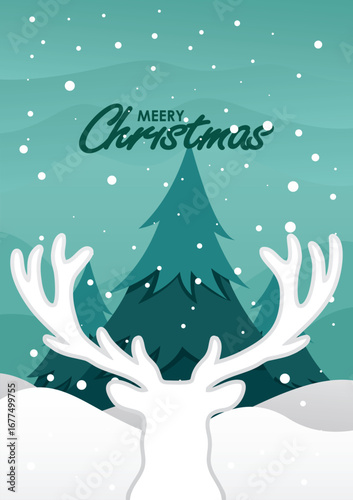 Merry christmas and happy new year instagram and facebook story