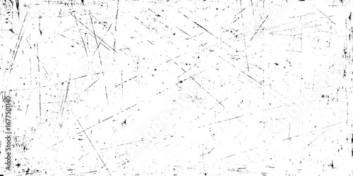 Abstract grunge texture. old canvas pattern textured for overlay or screen scratch effect, Grunge black and white. Rusty Cracks and Scratches pattern vector design on transparent background.