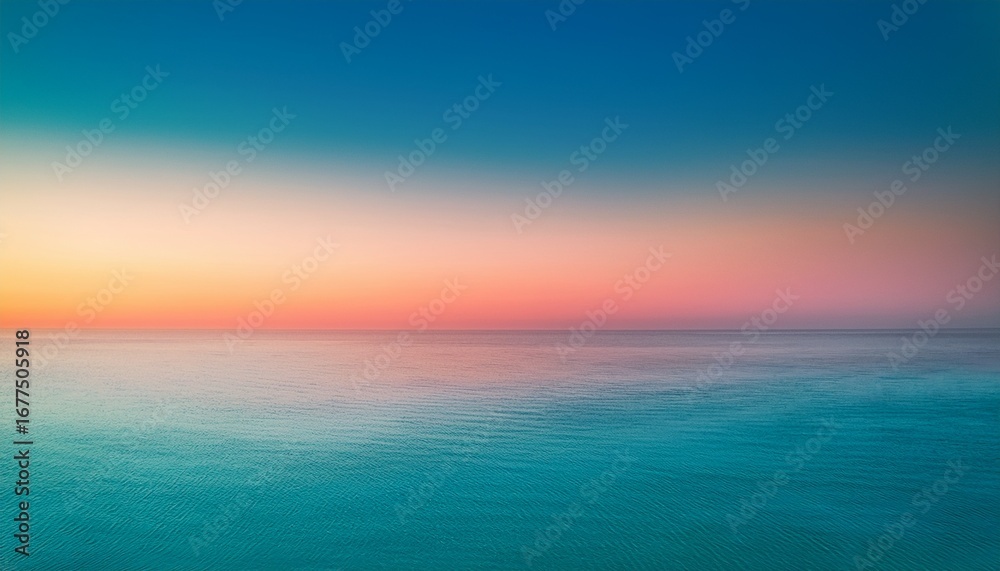 Fototapeta premium soft gradient background featuring hues of teal pink and orange creating a serene and calming atmosphere ideal for design projects and creative applications