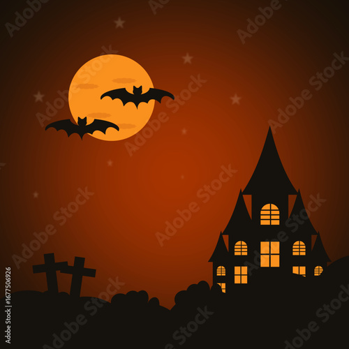 halloween night background