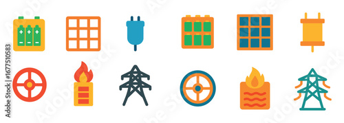 Alternative Energy Icons