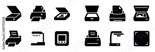 Office Scanner Icons