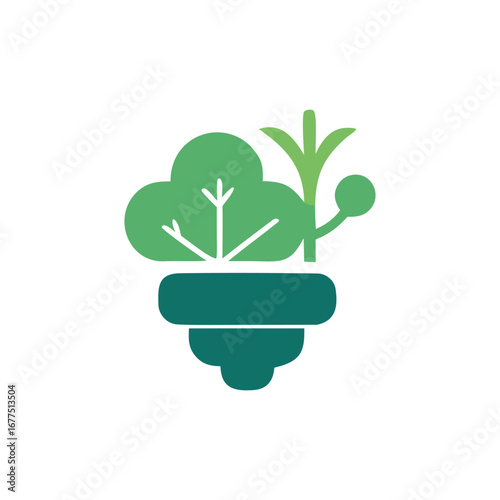 agriculture and eco-friendly themed vector logos.