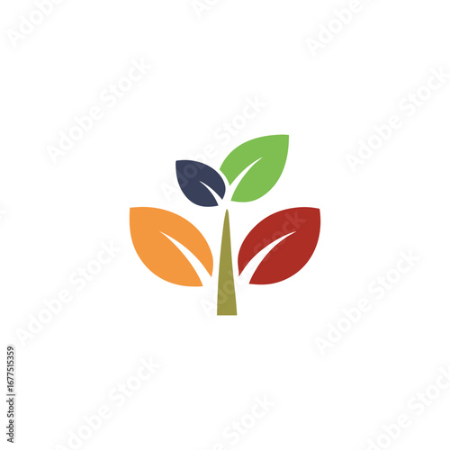 agriculture and eco-friendly themed vector logos.