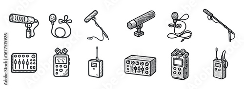 Audio Equipment Icons