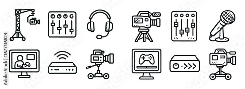 Esports Broadcast Icons