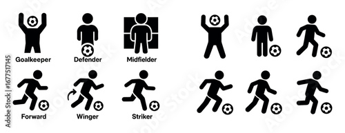 Football Positions Icons
