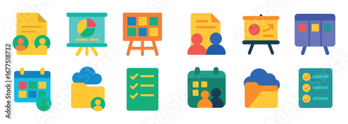Remote Work Icons