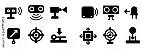 Robotic Sensor Icons