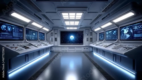 Future Technology Control Room Data Center