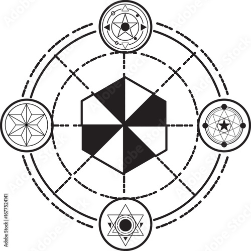 fantasy magic circle Create magic circles and cast spells.,Destiny of Stars and Adventure, Witches, wizards, and the magic realm.