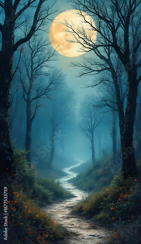Moonlit Path